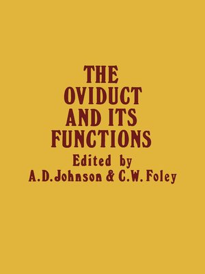 cover image of The Oviduct and its Functions